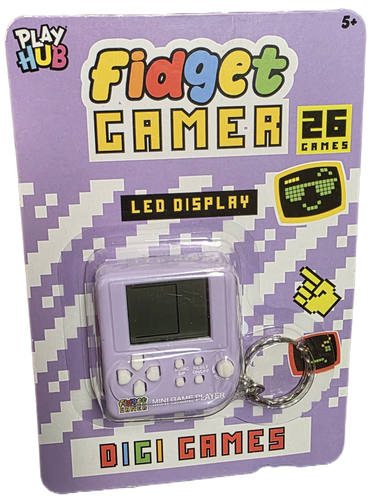 Digi Games Fidget Gaming Console - LED Display with 26 Engaging Games